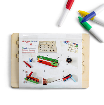Purim Gragger Wooden Puzzle Kit