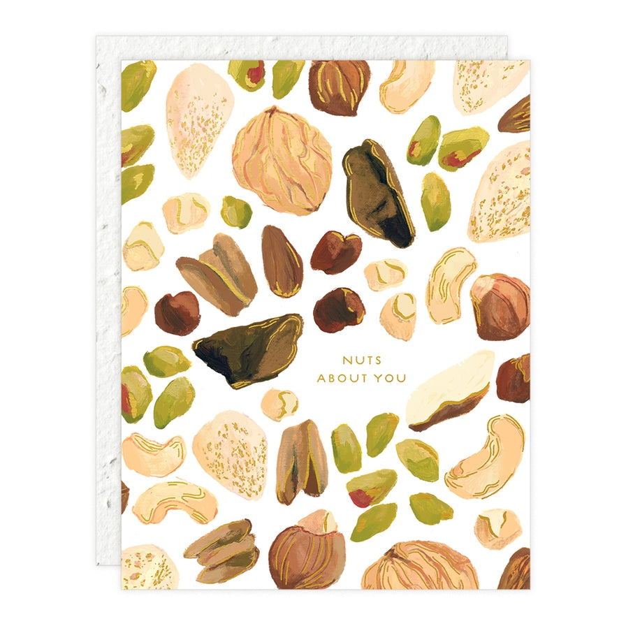 Plantable Card - Mixed Nuts