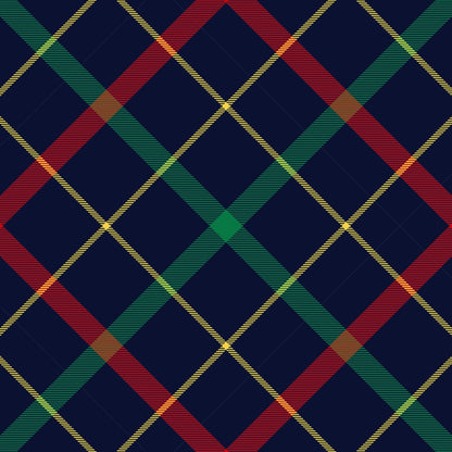 Ski Plaid Gift Wrap