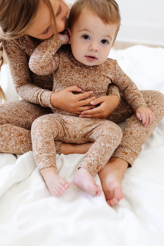 Gingerbread Pajama Set