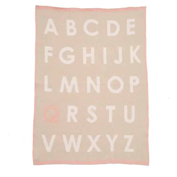 Personalized ABC Baby Blanket