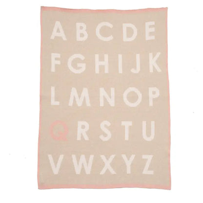 Personalized ABC Baby Blanket