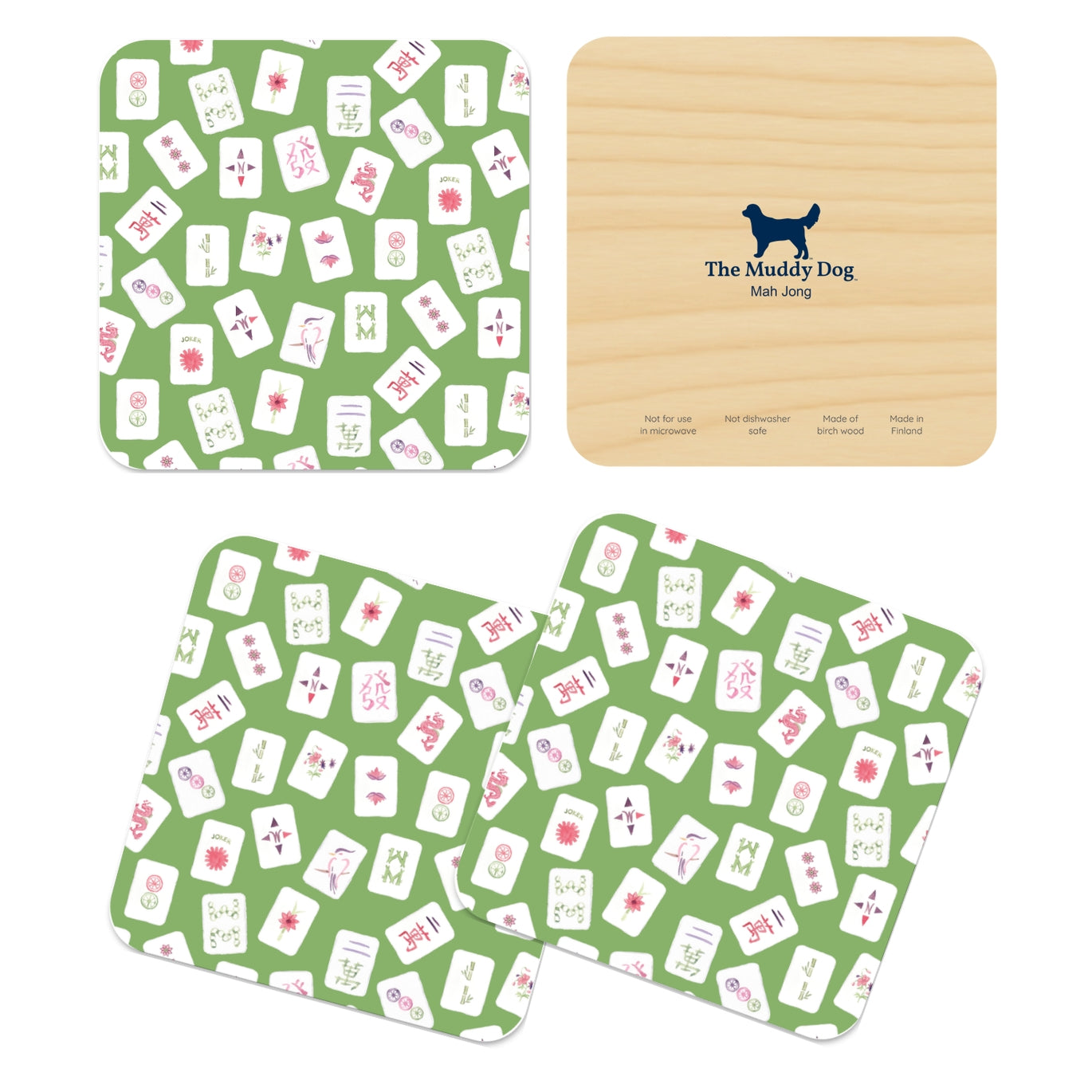 Let's Mahjong! Coasters