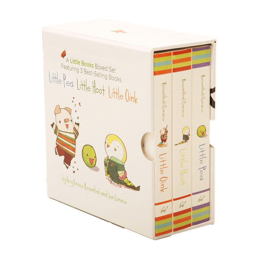 A Little Books Boxed Set Featuring: Little Pea/Little Hoot/Little Oink