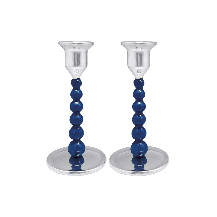 Pearled Small Candlestick Set