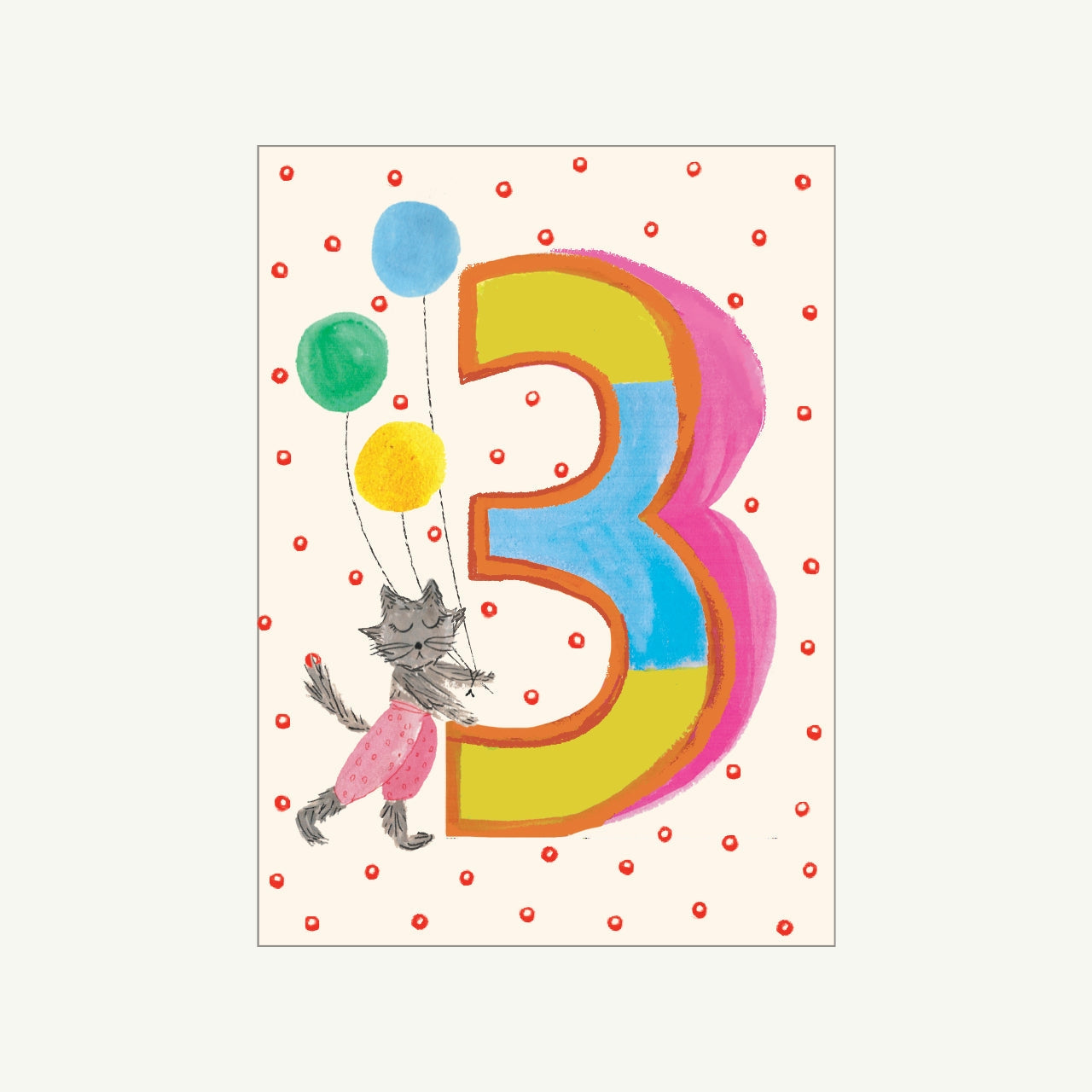 Kitty Is Three Card