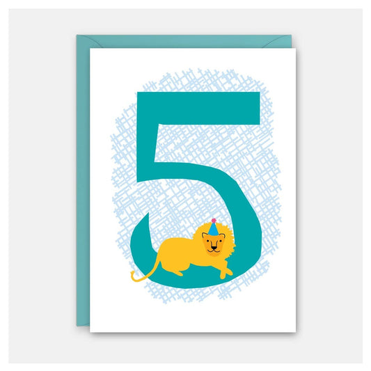 5th Birthday Card