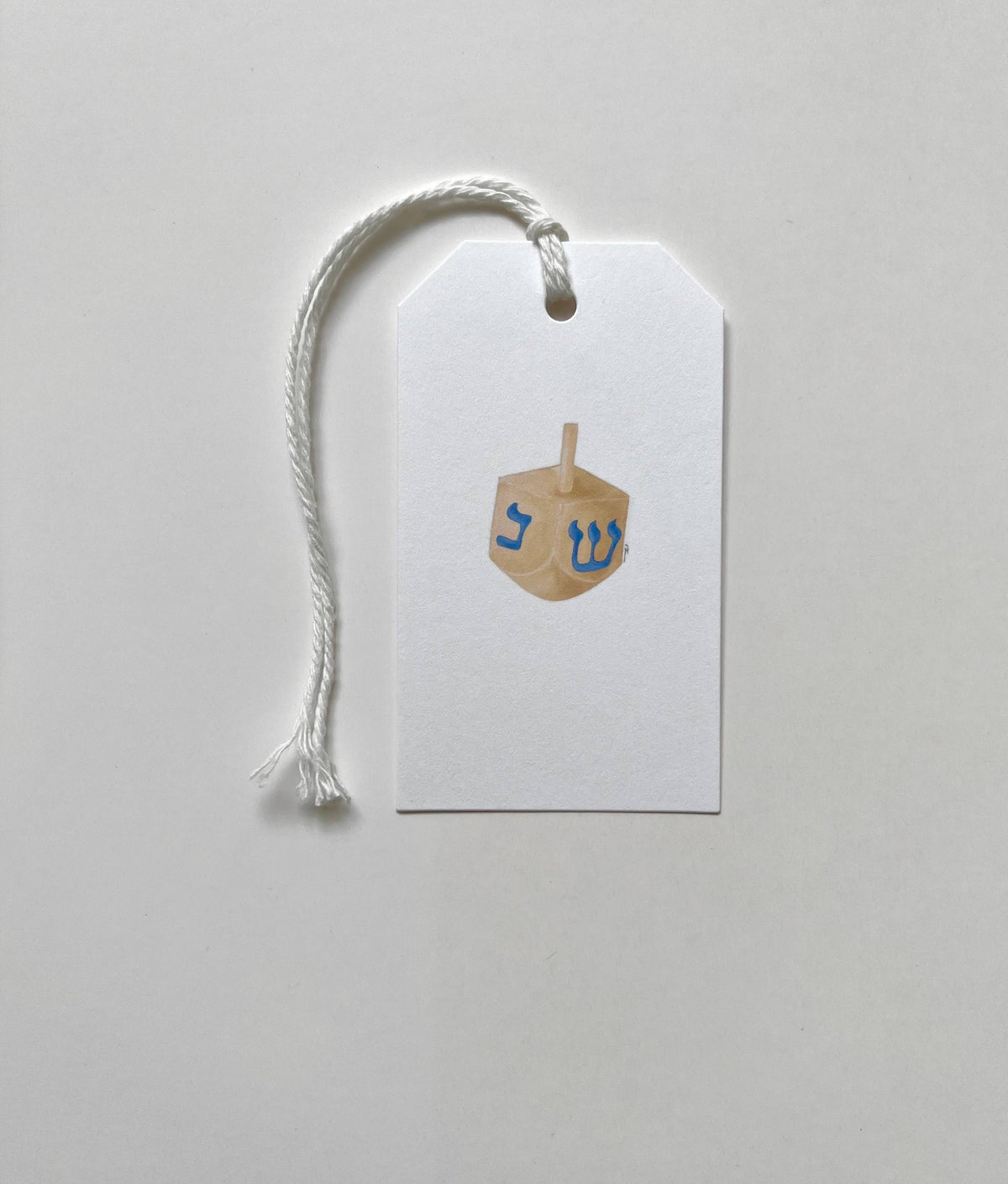 Dreidel Gift Tag