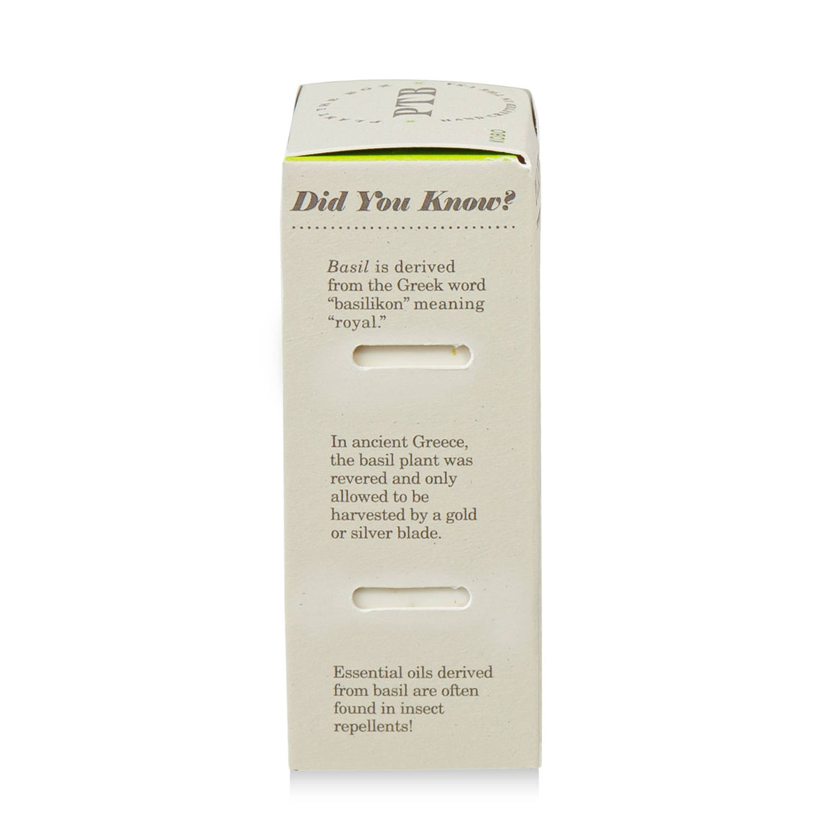 Fresh Picked Basil - Plant the Box Bar Soap - 7 oz