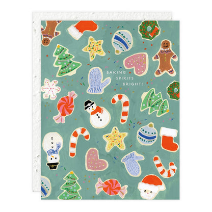 Plantable Card - Christmas Cookies