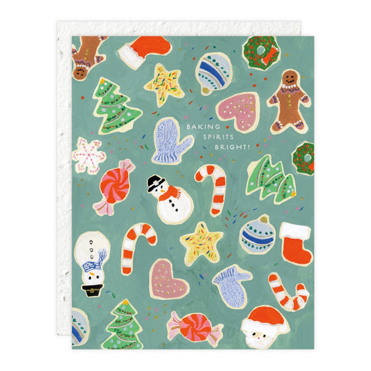 Plantable Card - Christmas Cookies