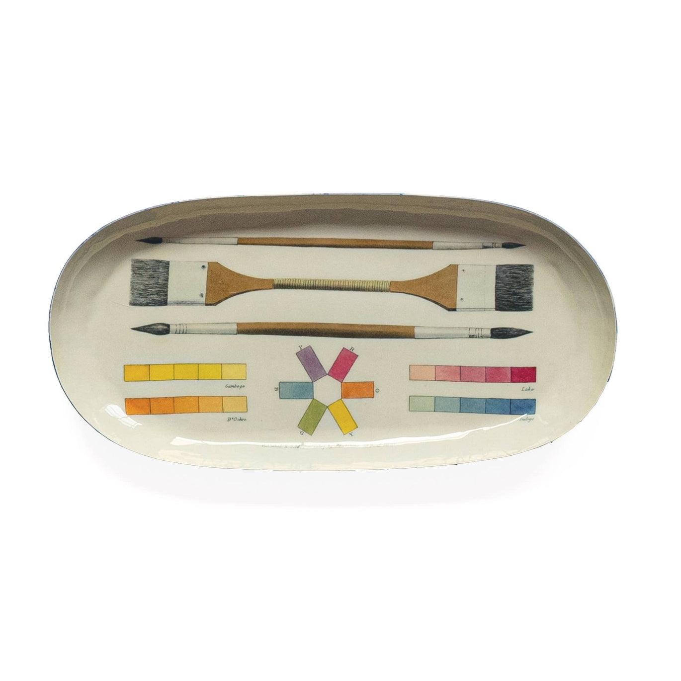 Art of Colouring Oval Tray