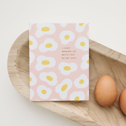 Eggs With You Card