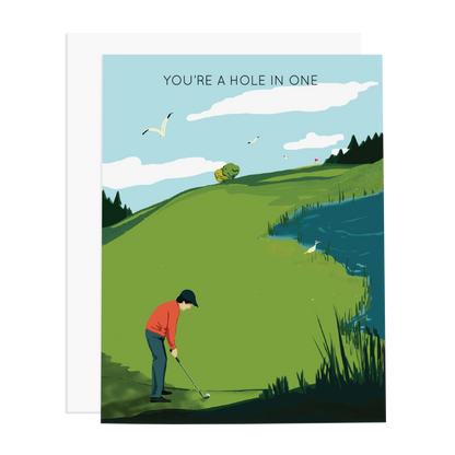 You're a Hole in One Card