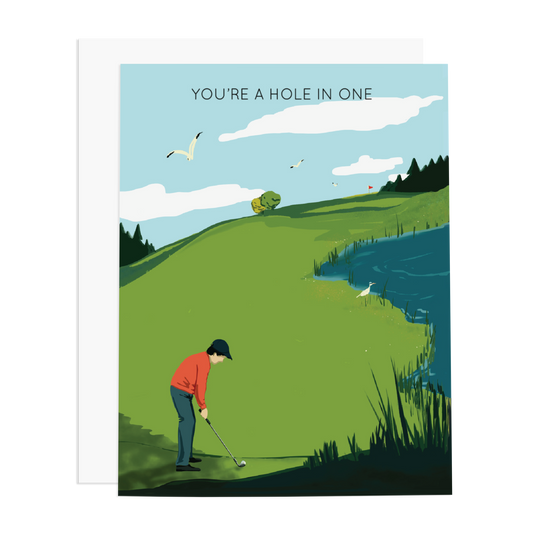 You're a Hole in One Card