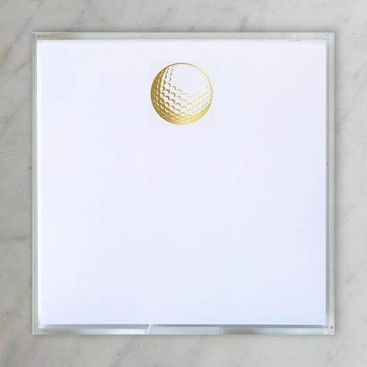 Golf Small Notepad