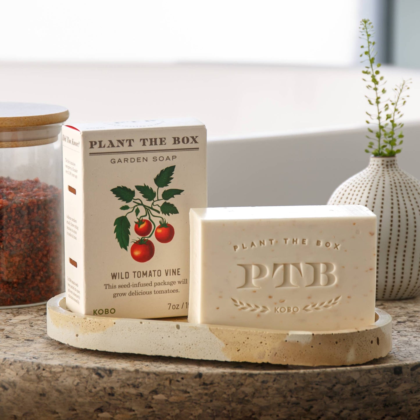 Wild Tomato Vine - Plant the Box Bar Soap - 7oz
