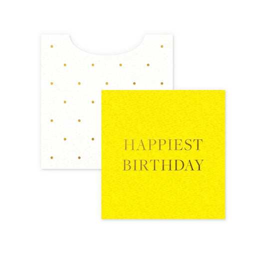Happiest Birthday Mini Enclosure Card