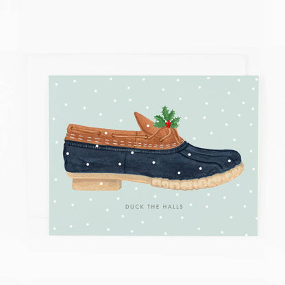 Duck the Halls Card