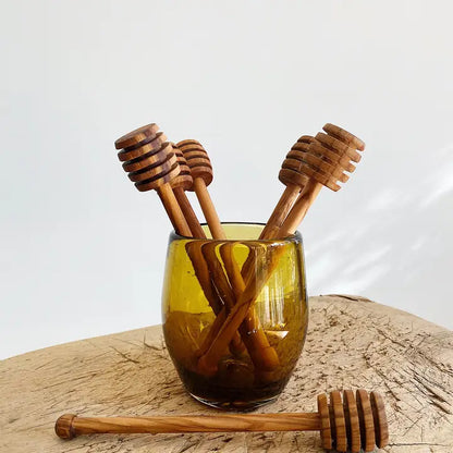 Olive Wood Honey Dipper