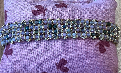Muamara Jaipur Pink Tourmaline Bracelet
