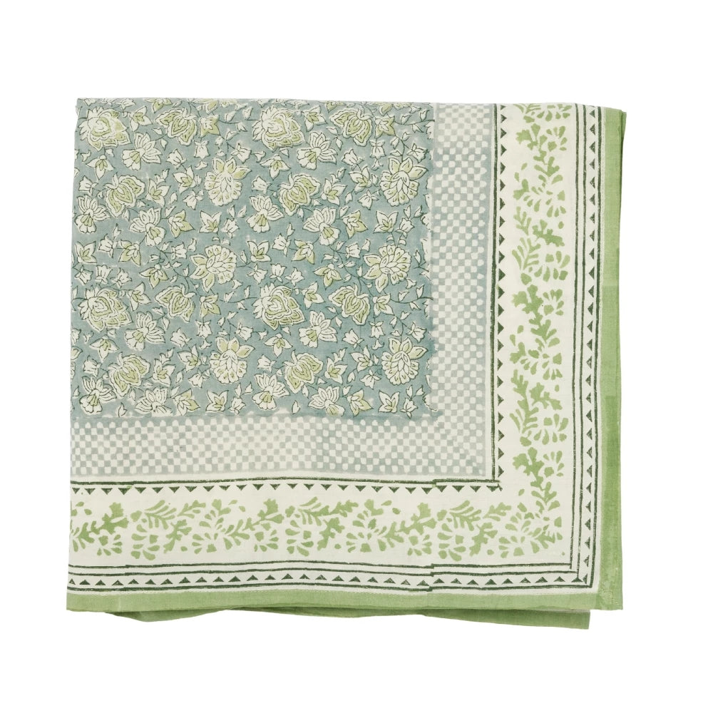 Arushi Blue Green Tablecloth  170x300cm