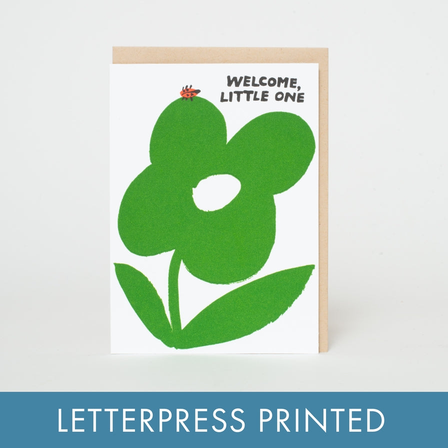 Welcome Ladybug Card