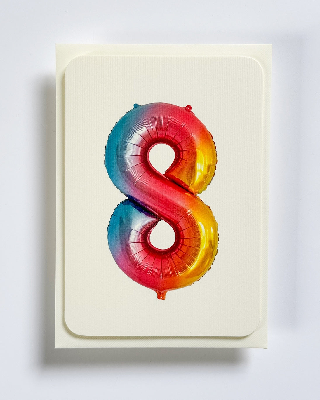 Birthday Balloon No. 8 Card