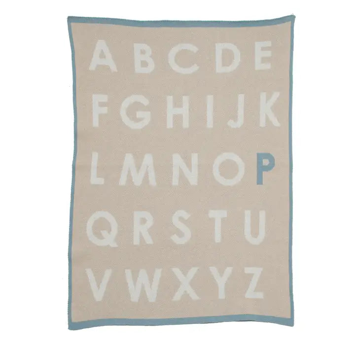 Personalized ABC Baby Blanket