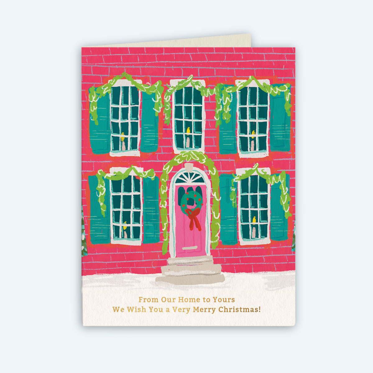 Wishing You a Very Merry Chistmas Card