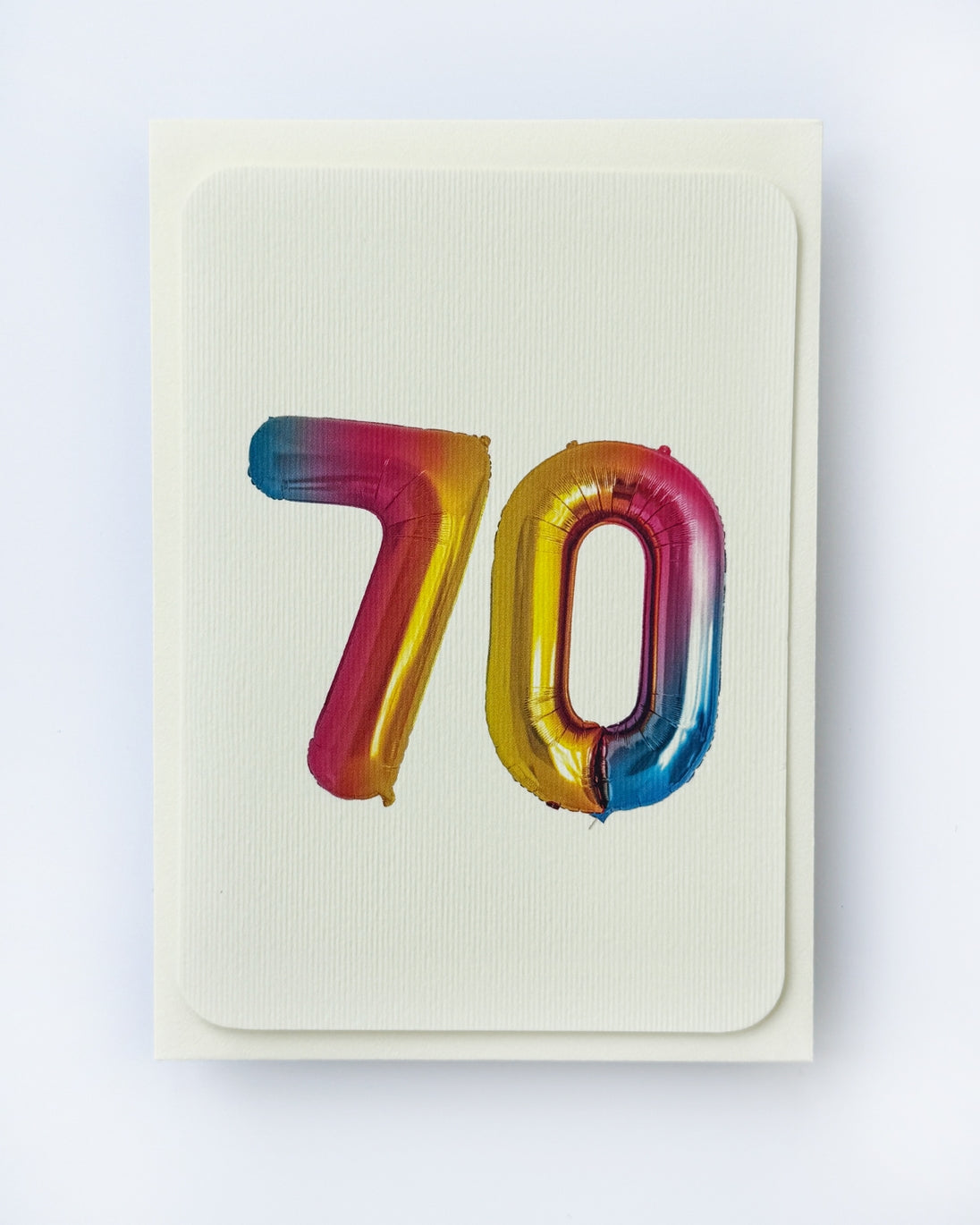 Birthday Balloon No. 70 Card