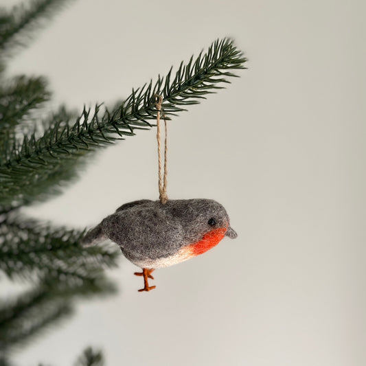 Felt Bird Ornament