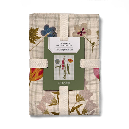 Living Herbarium Tea Towel