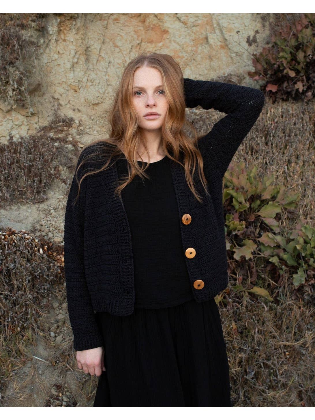 Nora Crochet Cardigan