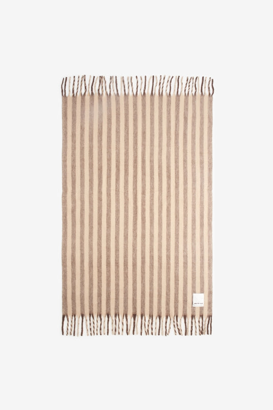 Wool Stripe Throw