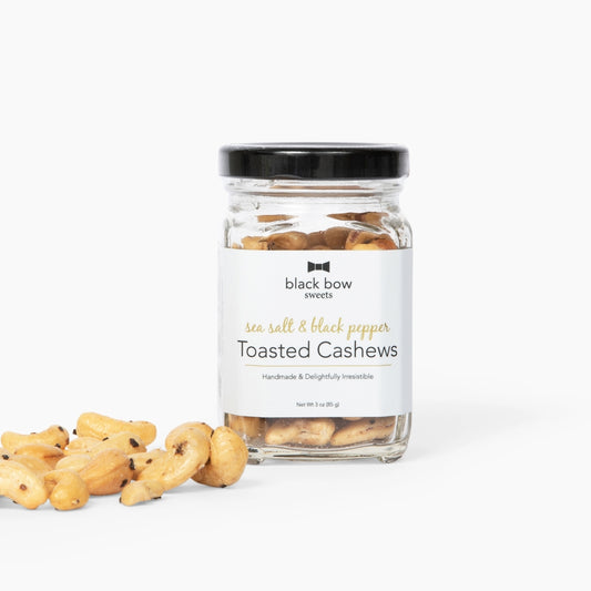 Sea Salt & Black Pepper Toasted Cashews