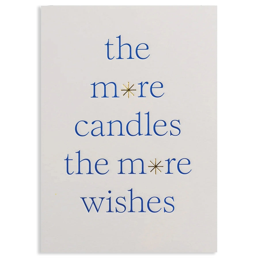 More Candles Birthday Card