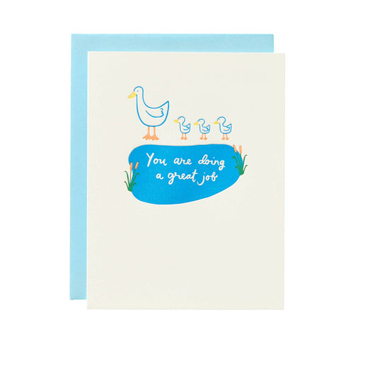 Great Job Duck Greeting Card