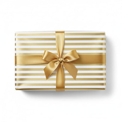 Club Stripe Reversible Gift Wrap