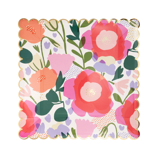 Floral Plate