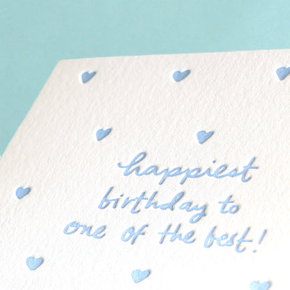 Birthday Hearts Greeting Card