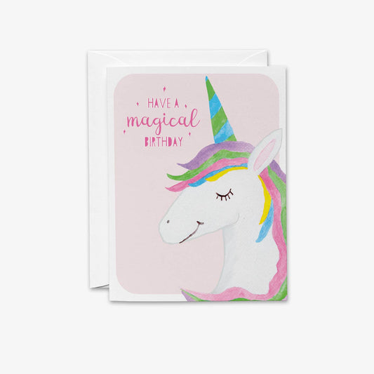 Unicorn Birthday Card