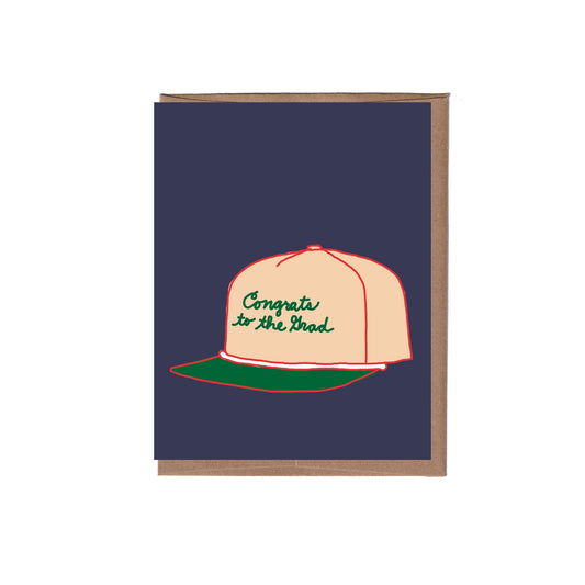 Rope Hat Graduation Card