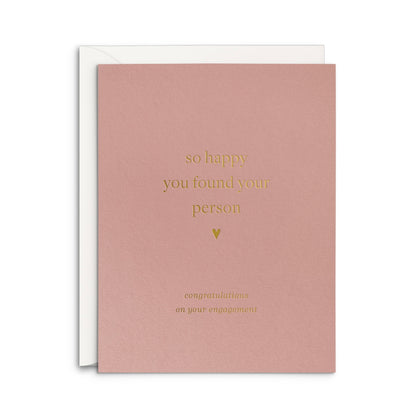 Your Person Engagement Card
