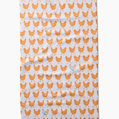 Fun Spring Chicks Tea Towel