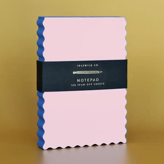 Wave Shaped Notepad