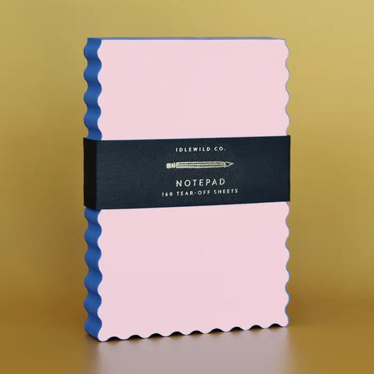 Wave Shaped Notepad