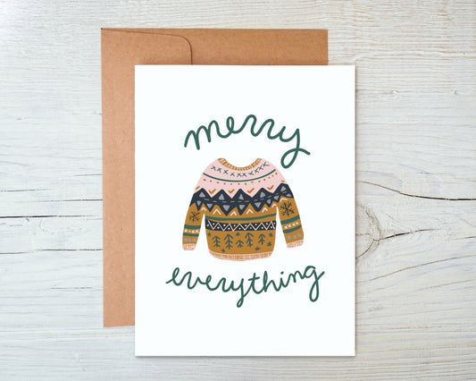 Merry Everything Holiday Card