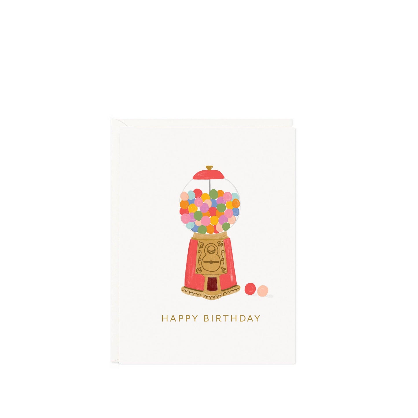 Gumball Mini Birthday Card