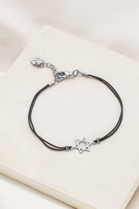 Star of David Bracelet for Men